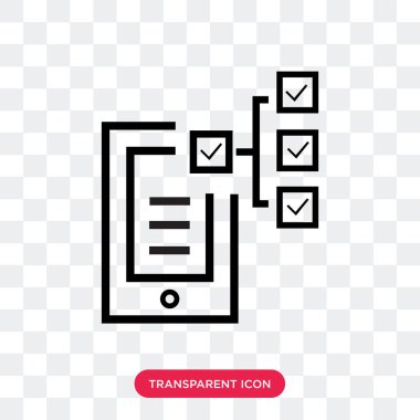 Saydam arka plan üzerinde telefon logo izole telefon vektör simgesi