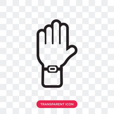 Saydam arka plan üzerinde protesto izole protesto vektör simgesi 