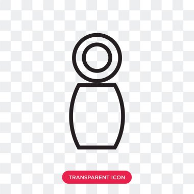 Saydam arka plan üzerinde Fitness izole fitness vektör simgesi 