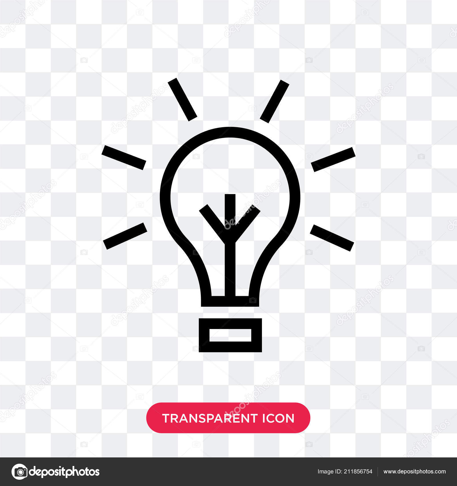 Idea Vector Icon Isolated On Transparent Background Idea Logo D Stock Vector C Vector Best 211856754