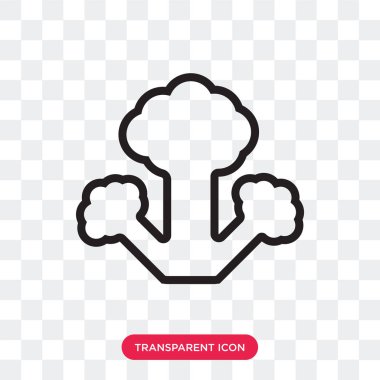 saydam arka plan üzerinde vegeta izole sebze vektör simgesi