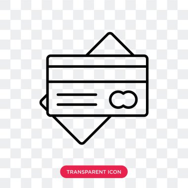 Saydam arka plan üzerinde CIT kartı logo tasarımı izole CIT kartı vektör simgesi