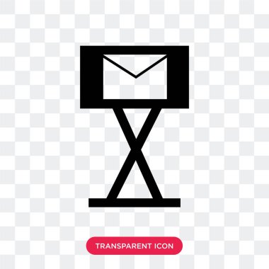 Saydam arka plan üzerinde Elevato izole Asansör vektör simgesi