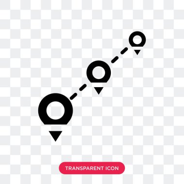 Saydam arka plan üzerinde hedef izole hedef vektör simgesi