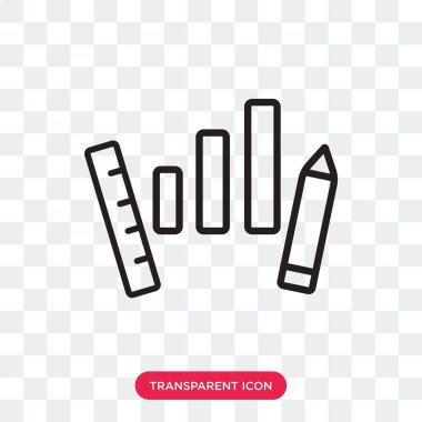 Saydam arka plan üzerinde Effic izole verimliliği vektör simgesi