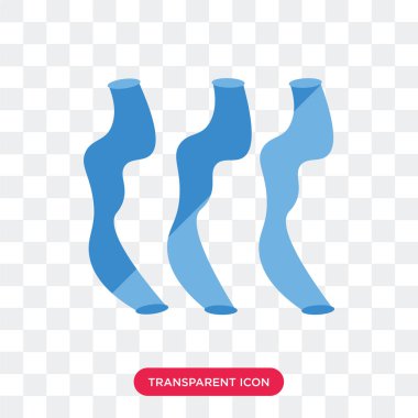 İnce bağırsak vektör simgesi üzerinde şeffaf arka plan izole, 