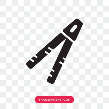 Saydam arka plan üzerinde pusula izole pusula vektör simgesi 