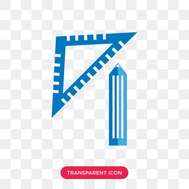 Saydam arka plan üzerinde Protr izole iletki vektör simgesi