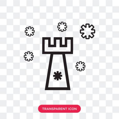 Saydam arka plan üzerinde Strateg izole strateji vektör simgesi