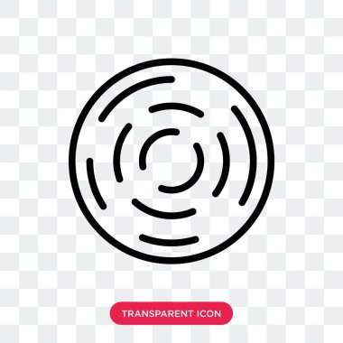 Saydam arka plan üzerinde Meteor izole göktaşı vektör simgesi