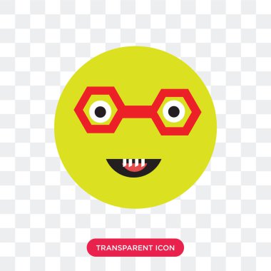 Saydam arka plan üzerinde inek logosu d izole inek vektör simgesi