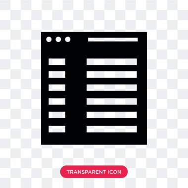 Saydam arka plan üzerinde tarayıcı izole tarayıcı vektör simgesi 