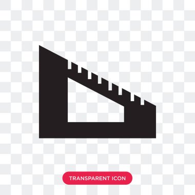 Saydam arka plan üzerinde Protr izole iletki vektör simgesi