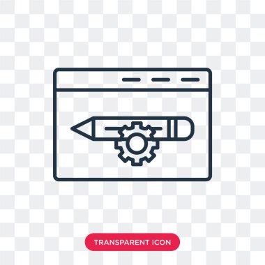 Saydam arka plan üzerinde yazılım logo tasarımı izole yazılım vektör simgesi