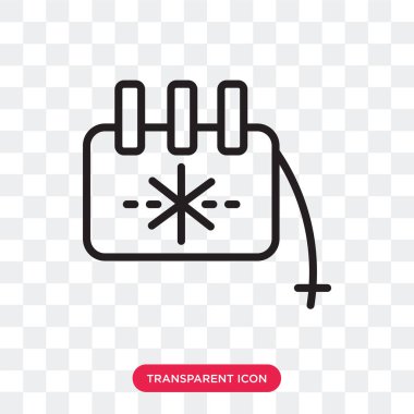 Saydam arka plan üzerinde Firewo izole fireworks vektör simgesi