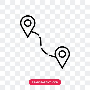 Saydam arka plan üzerinde banın izole yer tutucu vektör simgesi