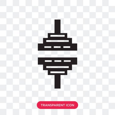 Saydam arka plan üzerinde basın logo izole vektör simgesine basın