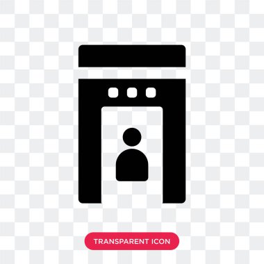 Saydam arka plan üzerinde Trai izole tren kargo vektör simgesi