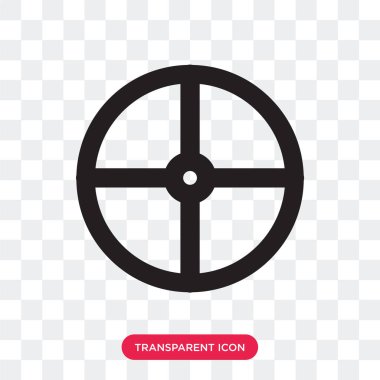 Saydam arka plan üzerinde yardım logo d izole vektör simge yardım