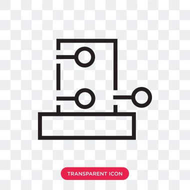 Saydam arka plan üzerinde Pierci izole piercing vektör simgesi