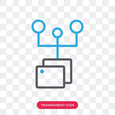 Saydam arka plan üzerinde klasör lo izole klasör vektör simgesi