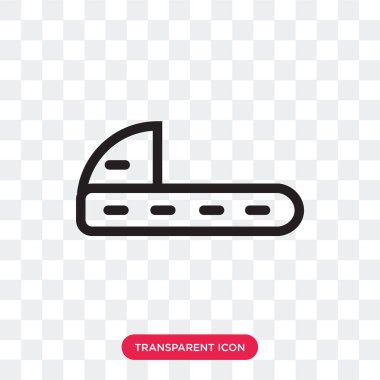 saydam arka plan üzerinde ayakkabı logo izole Ayakkabı vektör simgesi