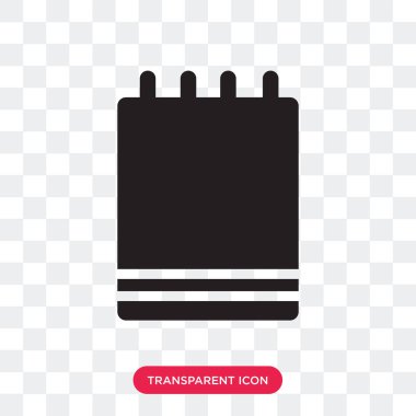 Saydam arka plan üzerinde gündem lo izole gündem vektör simgesi