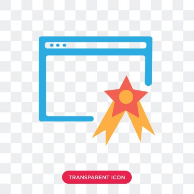 Saydam arka plan üzerinde tarayıcı izole tarayıcı vektör simgesi 