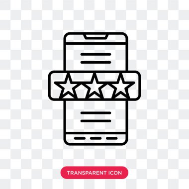 Saydam arka plan üzerinde geribildirim logo tasarımı izole geribildirim vektör simgesi