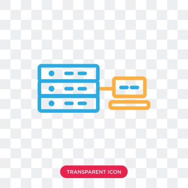 Saydam arka plan üzerinde Netwo izole ağ vektör simgesi