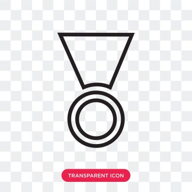 Saydam arka plan üzerinde Ödülü logosu izole Ödülü vektör simgesi