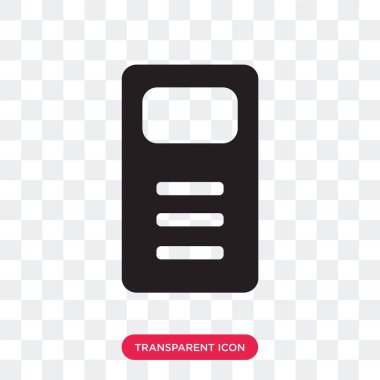 Saydam arka plan üzerinde kalkan lo izole kalkan vektör simgesi