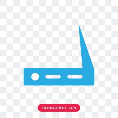 Saydam arka plan üzerinde Wifi logosu d izole Wifi vektör simgesi