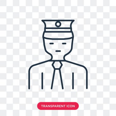 Saydam arka plan üzerinde polis logo tasarımı izole polis vektör simgesi