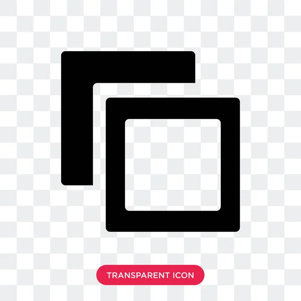 Icona vettoriale delle polaroid isolata su sfondo trasparente, Polaro — Vettoriale Stock