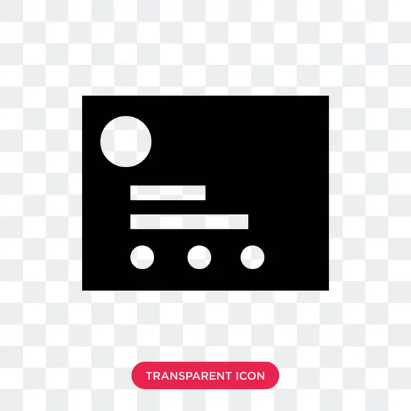 Licentie vector pictogram geïsoleerd op transparante achtergrond, licentie — Stockvector