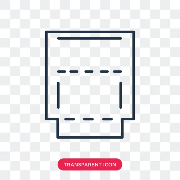 Unite vector icon isolated on transparent background, Unite logo design — Stock Vector