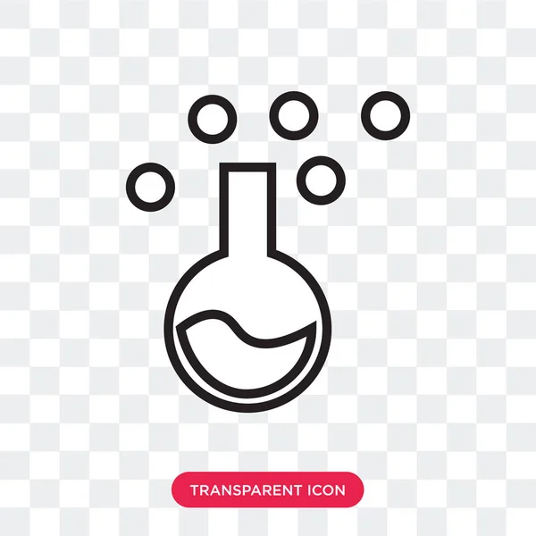 Potion vector icon isolated on transparent background, Potion lo — Stock Vector