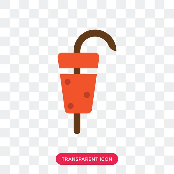 Icône vectorielle Kebab isolée sur fond transparent, logo Kebab — Image vectorielle