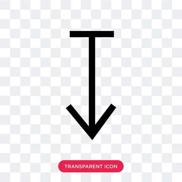 Uitvouwen vector pictogram geïsoleerd op transparante achtergrond, uitvouwen lo — Stockvector