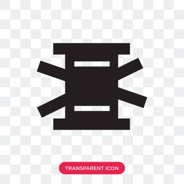 Saydam arka plan üzerinde paket izole paket vektör simgesi 