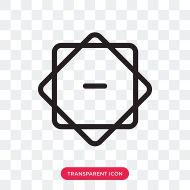 Saydam arka plan üzerinde pusula izole pusula vektör simgesi 