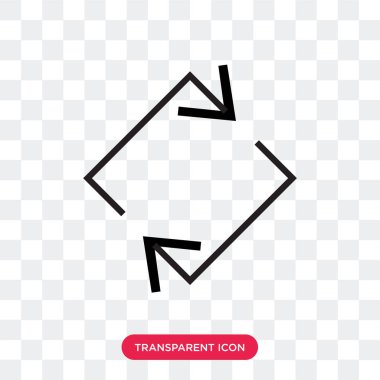 Saydam arka plan üzerinde Spin logosu d izole vektör simge spin