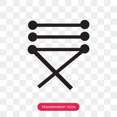 Saydam arka plan üzerinde C izole Ayakkabı vektör ikon kordon