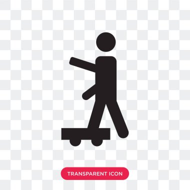 Saydam arka plan üzerinde izole patinaj vektör simge patinaj 