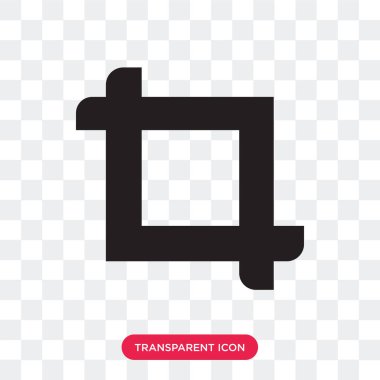 Saydam arka plan üzerinde ürün logosu d izole kırpma vektör simgesi