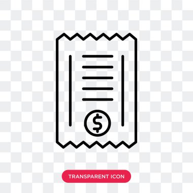 Saydam arka plan üzerinde alış irsaliyesi logo tasarımı izole alış irsaliyesi vektör simgesi