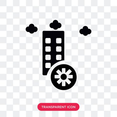 Saydam arka plan üzerinde Disaste izole felaket vektör simgesi