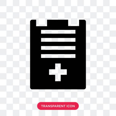 saydam arka plan üzerinde todo l izole todo liste vektör simgesi