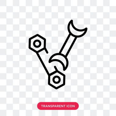 Saydam arka plan üzerinde becerileri lo izole becerileri vektör simgesi